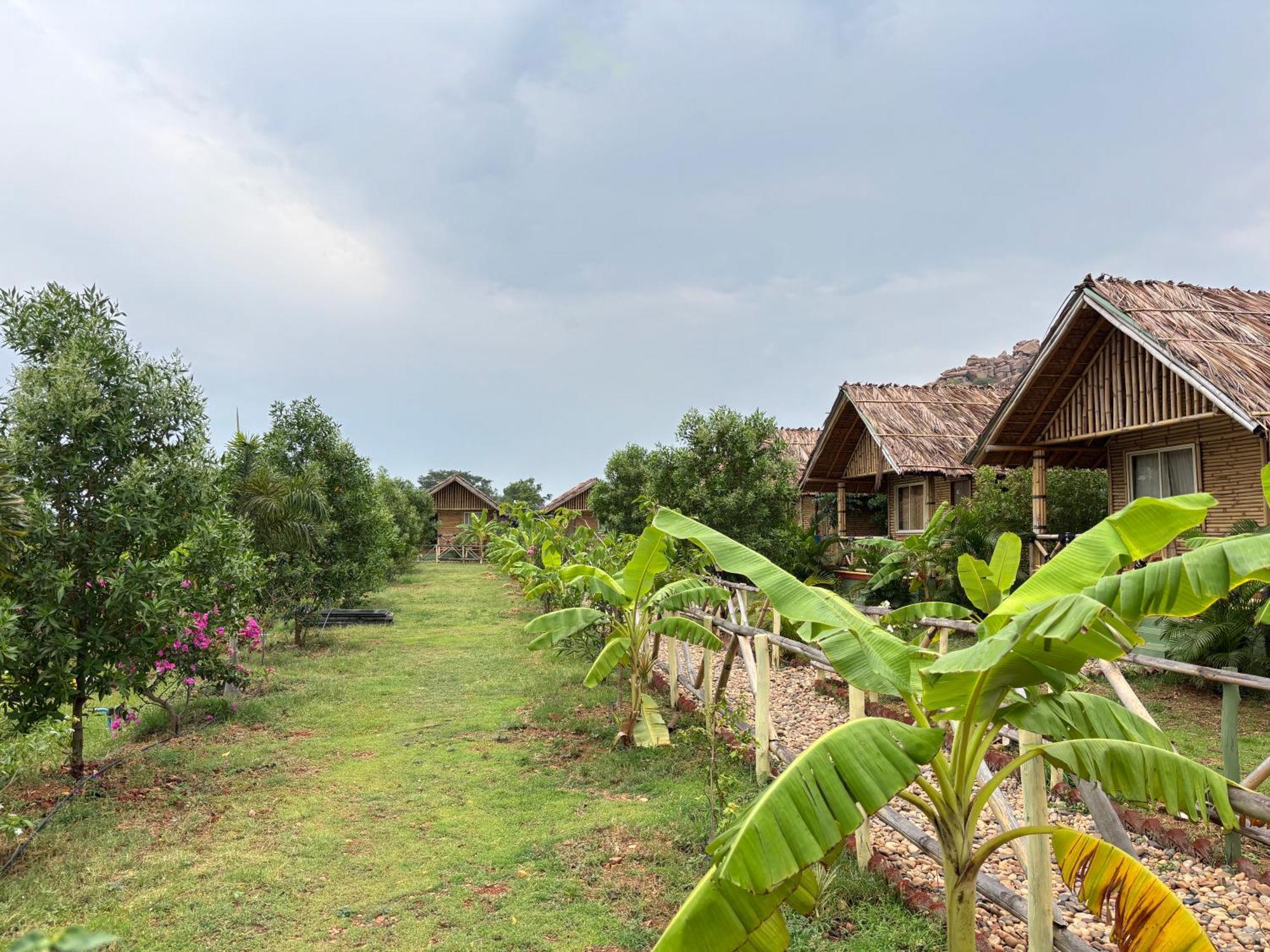 Mowgli'S Cafe Hampi & Guest House Bagian luar foto